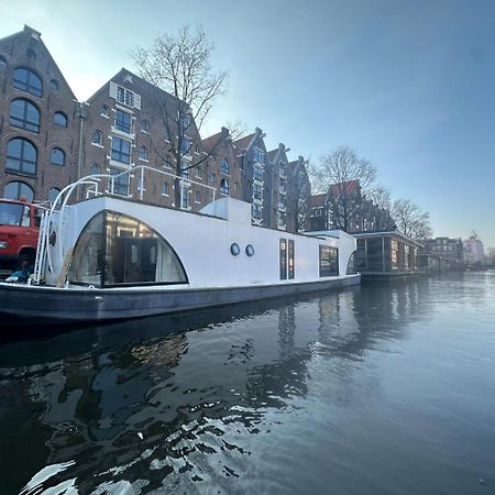 Houseboat Bnb The Floating Nest Amesterdão Exterior foto